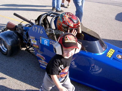 racing professionals in training